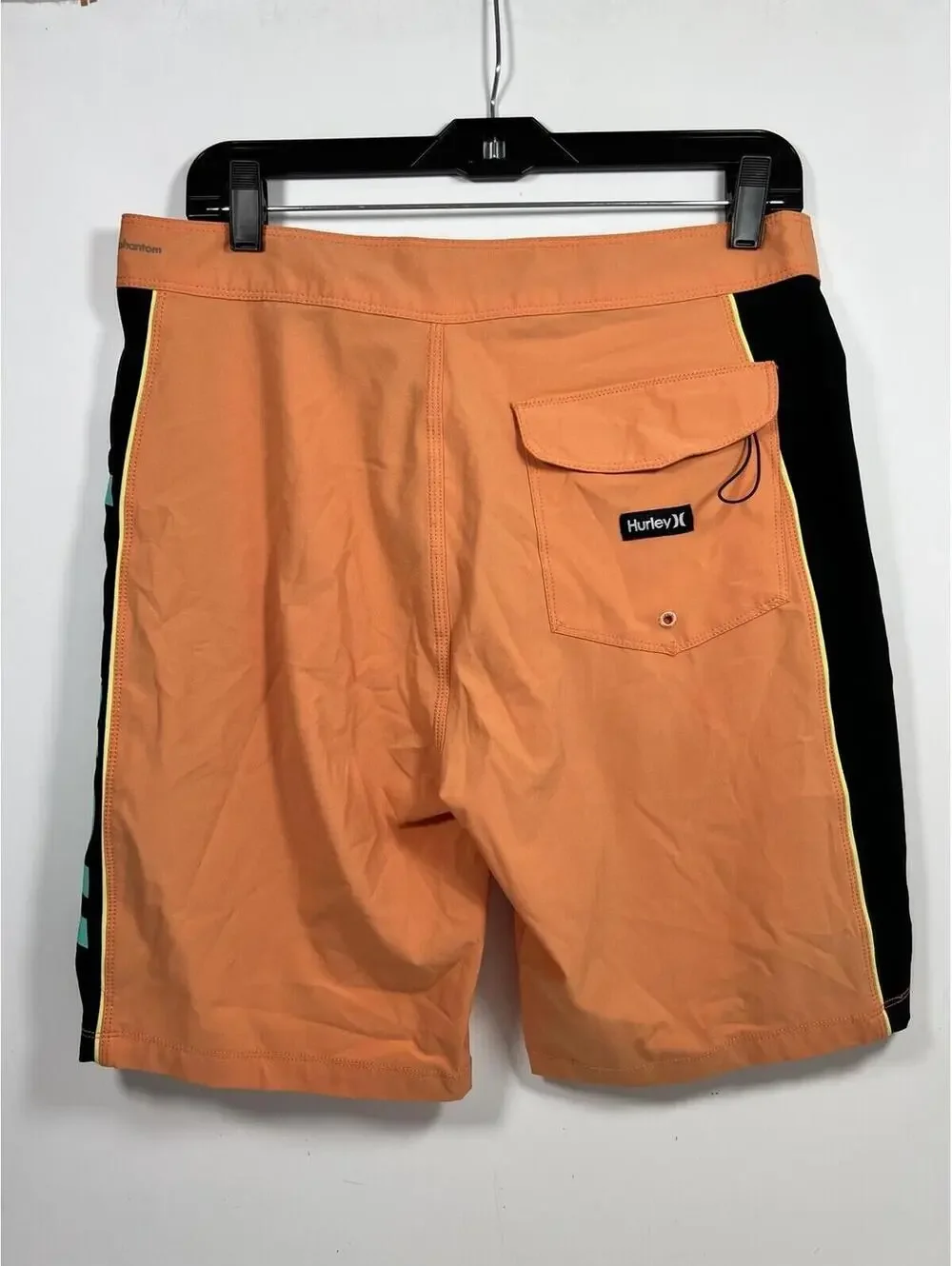 Hurley Phantom Men’s Swim Surf Trunks Boards Shorts Size 30 Orange - Picture 5 of 9